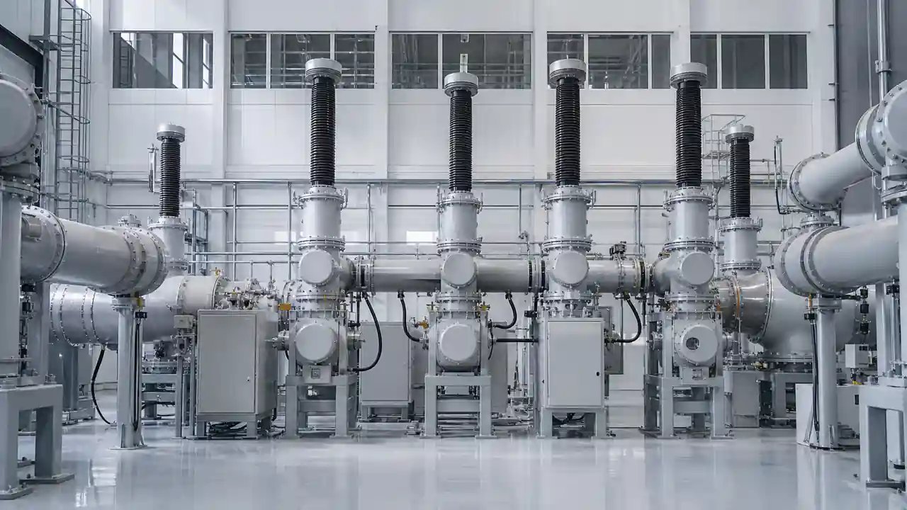 Thiết bị điện áp cao trong phòng thử nghiệm